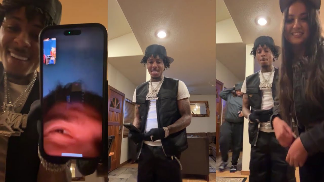 NBA YoungBoy Second Instagram Live Previews Music & Talks to his friends (No Comments) 5/22/25
