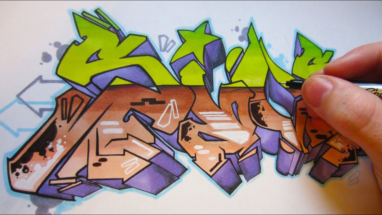 Swamp Mist Graffiti Blackbook Piece