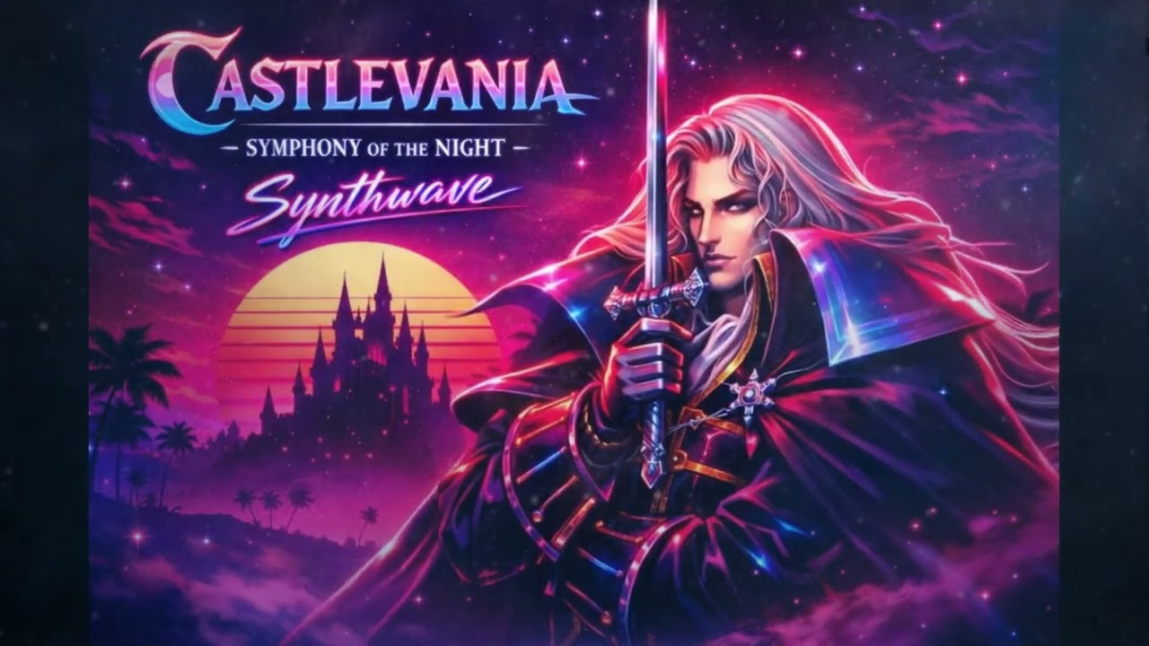 CASTLEVANIA: SYMPHONY OF THE NIGHT (1997) — SYNTHWAVE TRIBUTE
