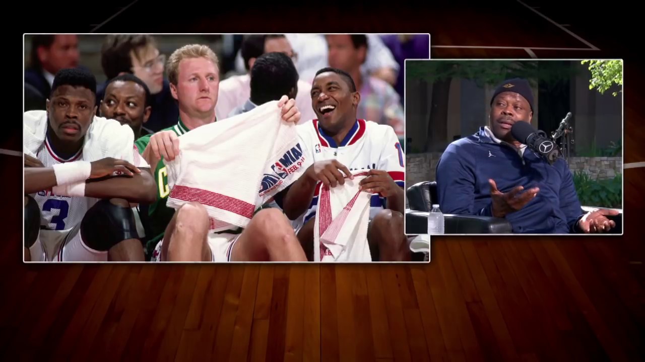 Georgetown HC Patrick Ewing on Larry Bird's Trash Talking | The Dan Patrick Show | 3/30/18