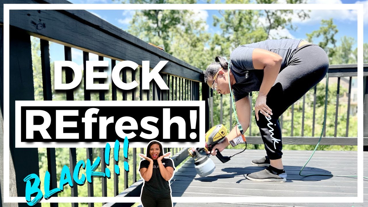 EXTREME Patio Deck Makeover | Before & After Part 1: STAIN | House to Home UPDATE