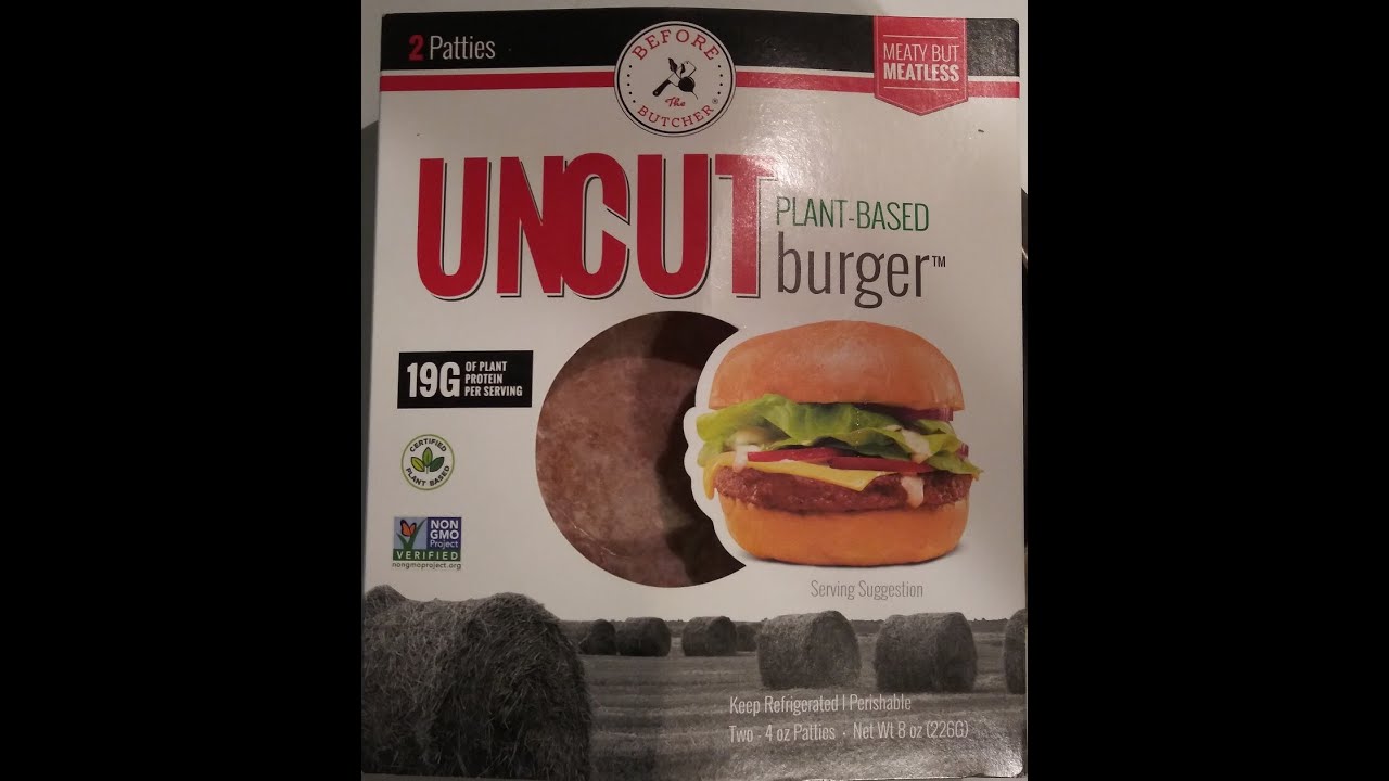 Uncut Plant-based Burger Review