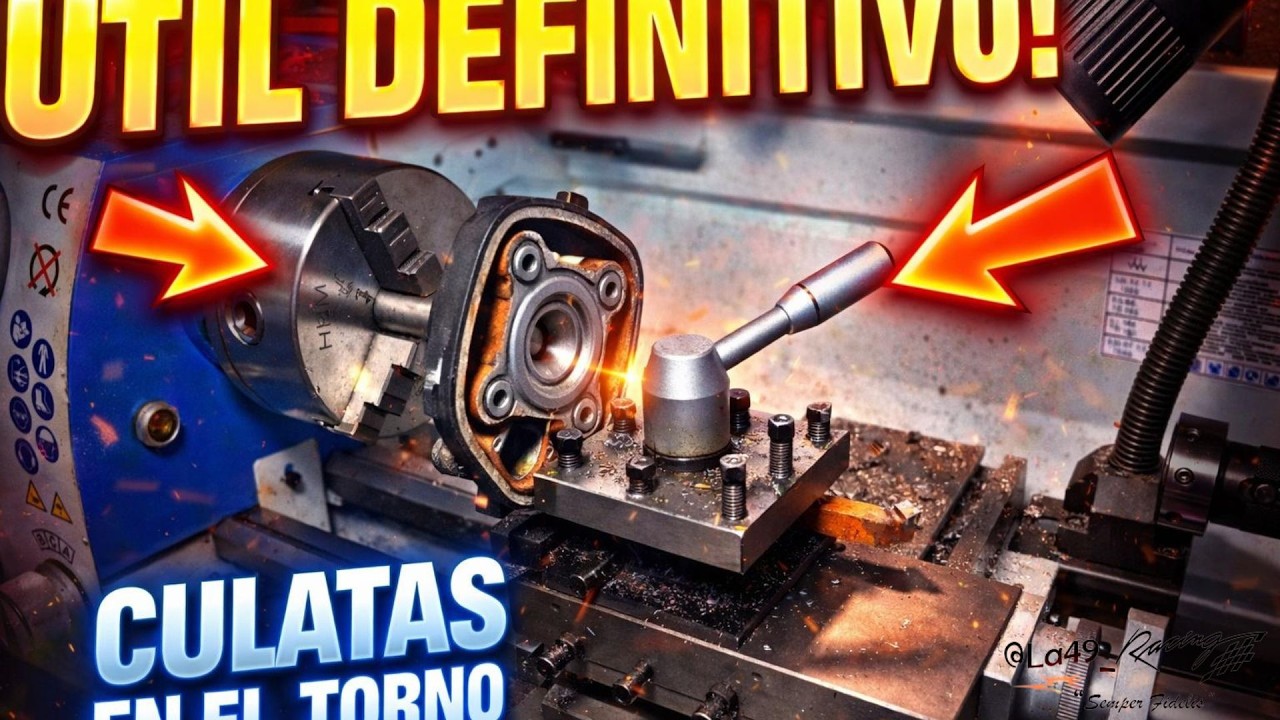 El Truco Que Necesitaba: Útil Para Tornear Culatas En El Torno // Fabricación