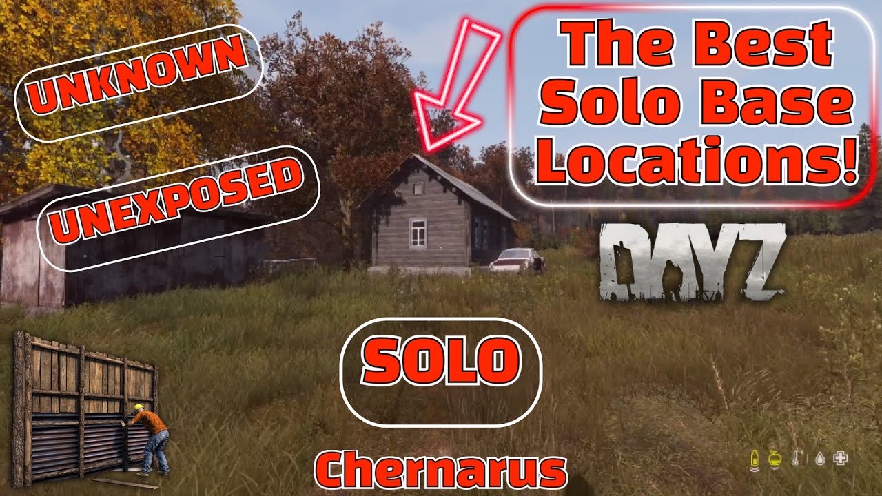 The Best HIDDEN SOLO Base Locations In DayZ | Chernarus