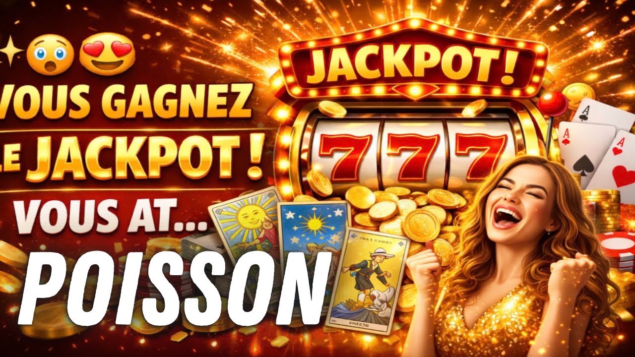 POISSON 🎰 💰 🏆 😱« VOUS AVEZ GAGNÉ LE JACKPOT ! VOUS ATTENDIEZ CE MOMENT ! » 🎉🤑