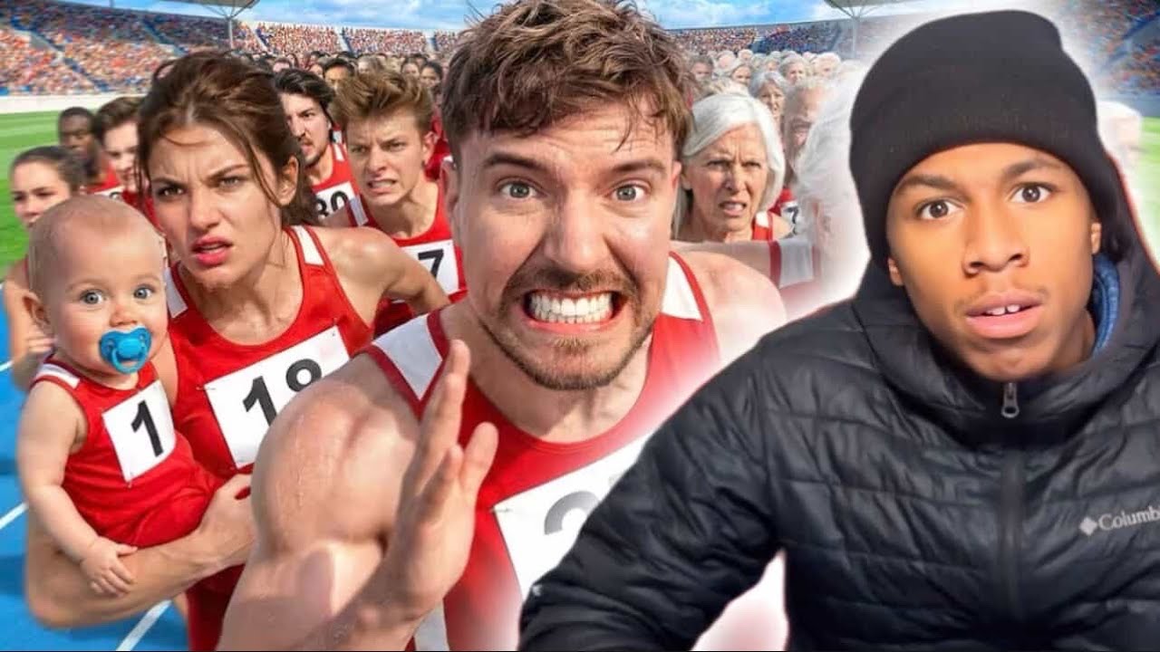 WhoRunItAce reacts to Ages 1 - 100 Race For $250,000!