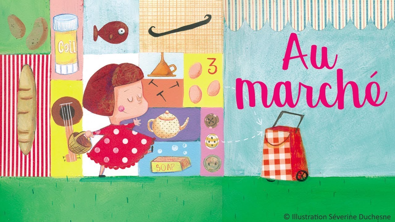 Henri Dès chante - Au marché - chanson pour enfants