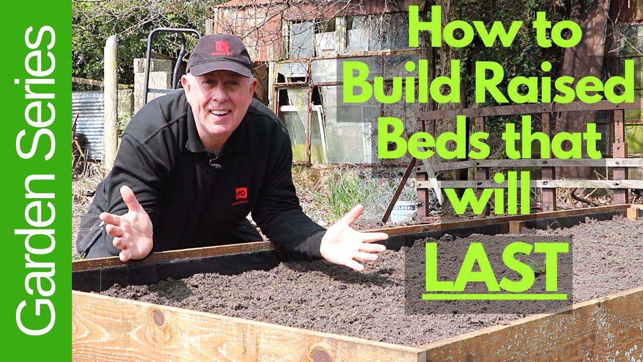 How to Build Raised Beds that will LAST!