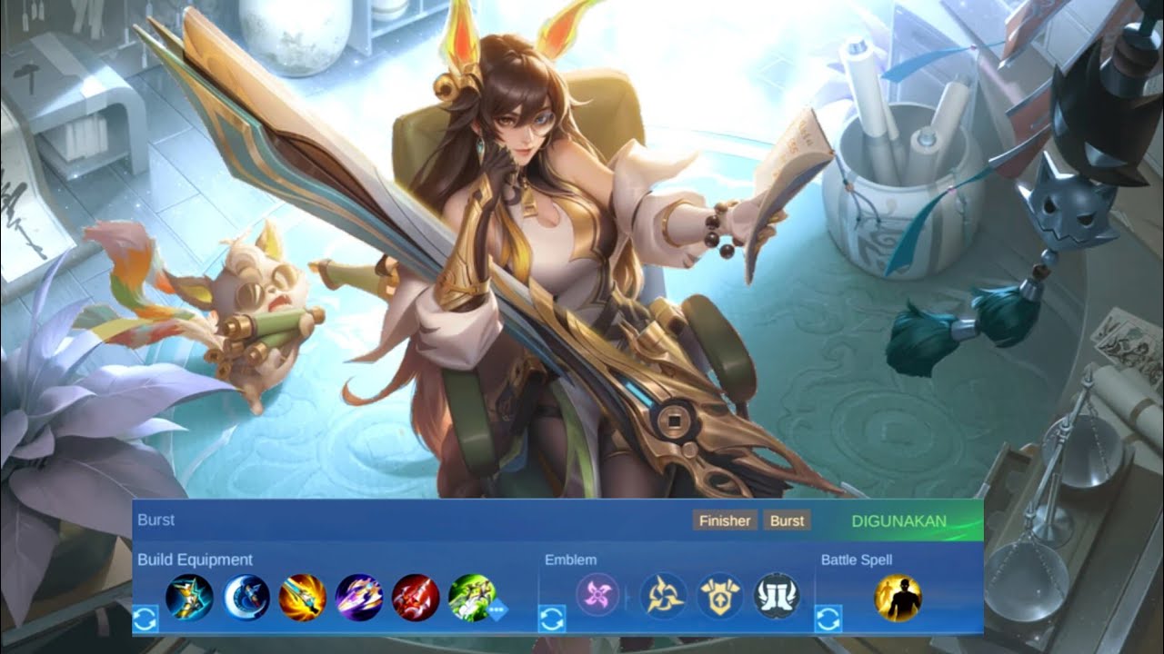 WAJIB COBA RAHASIA,TUTORIAL BERMAIN LESLEY BUILD TERSAKIT DAN EMBLEM YANG BAGUS #mlbb #mobilelegend 