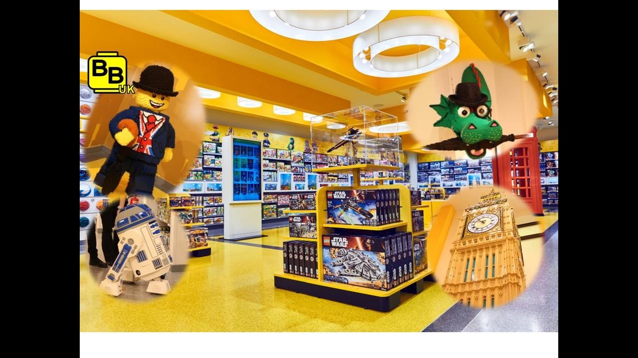 BRICKBROS UK'S LEGO STORE LEICESTER SQUARE EXCLUSIVE VISIT