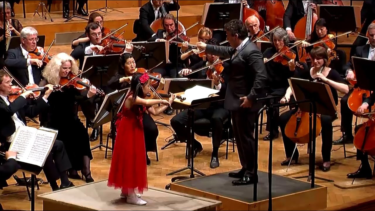 Lalo Symphonie espagnole 5th mov - Leia Zhu, Maxim Vengerov, National Orchestra of Belgium
