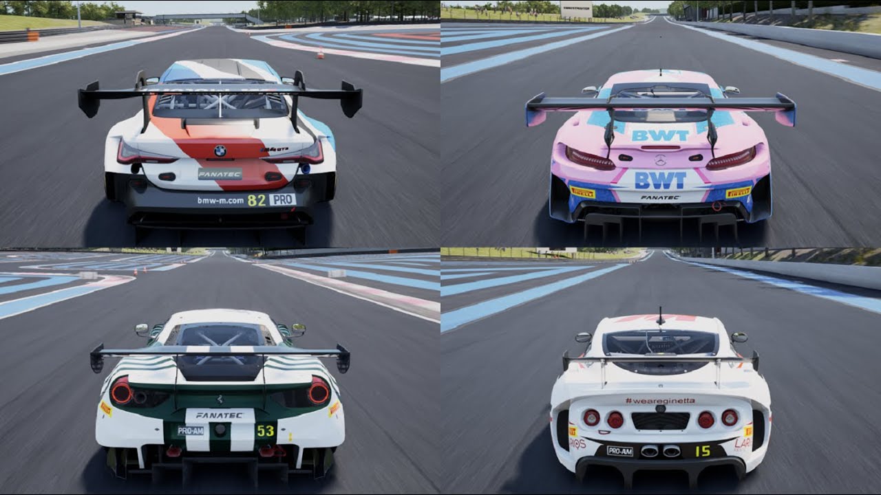 Assetto Corsa Competizione PS5 | All Best Sounding Cars GT3/GT4 + Including BMW M4 GT3
