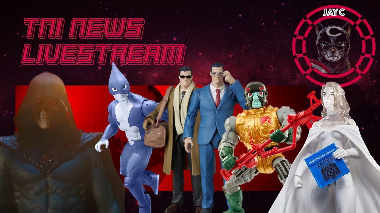 TNInews Live - New McFarlane Product Listings, Marvel Legends Emma Frost Update, MOTU Movie And More