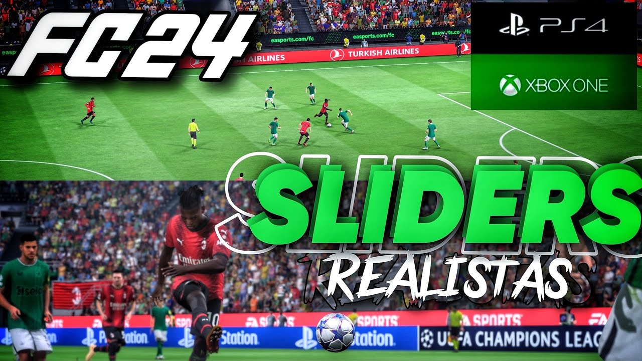 SLIDERS e Configurações de CONTROLE no FC 24 | Versão PS4 / XboxOne