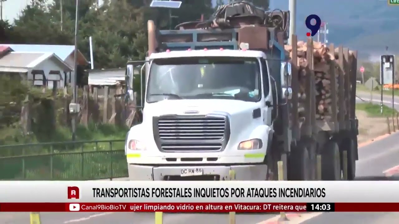 Transportistas forestales manifiestan su inquietud por ataques incendiarios