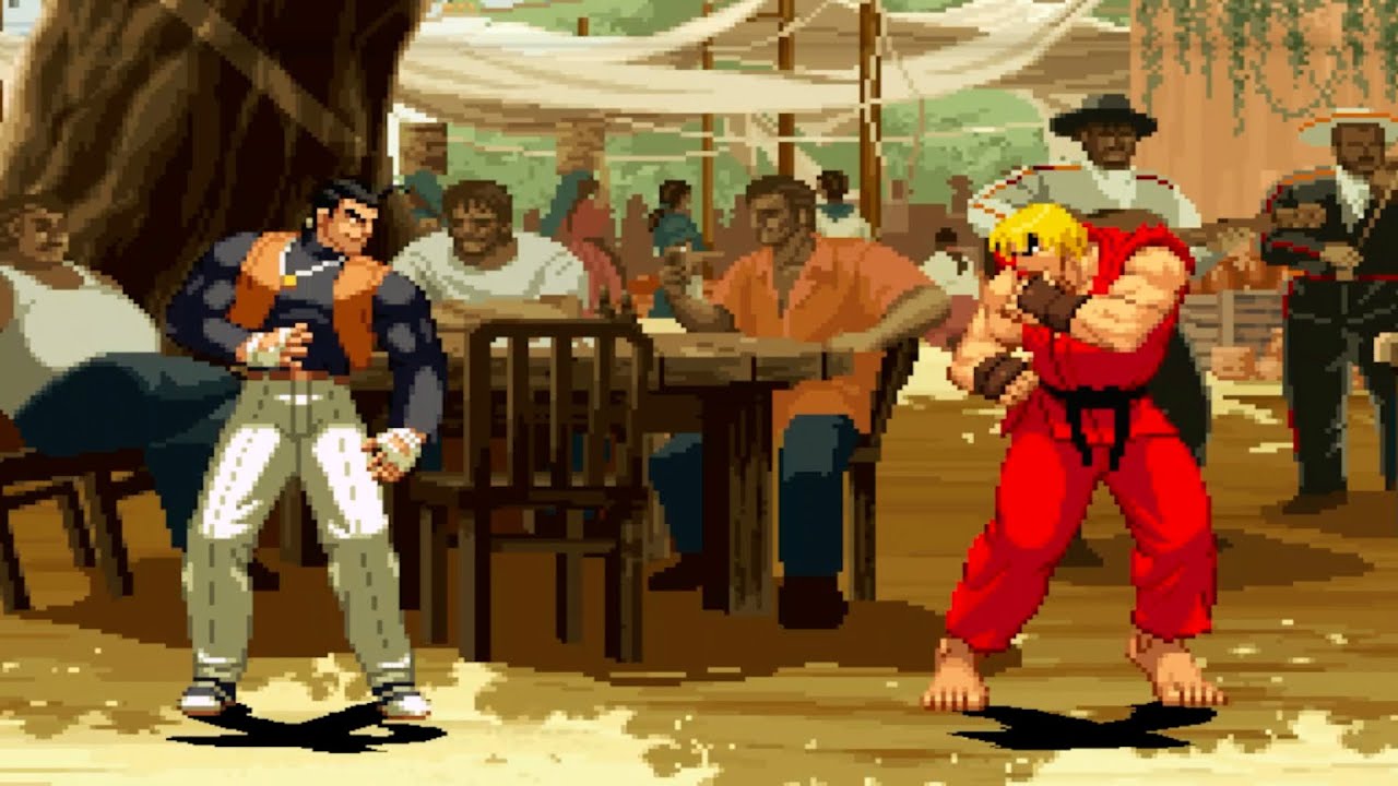 Robert Garcia vs Dark Light Ken | The Gentleman of Kyokugen Karate Against the Shadow‑Flame Hadou
