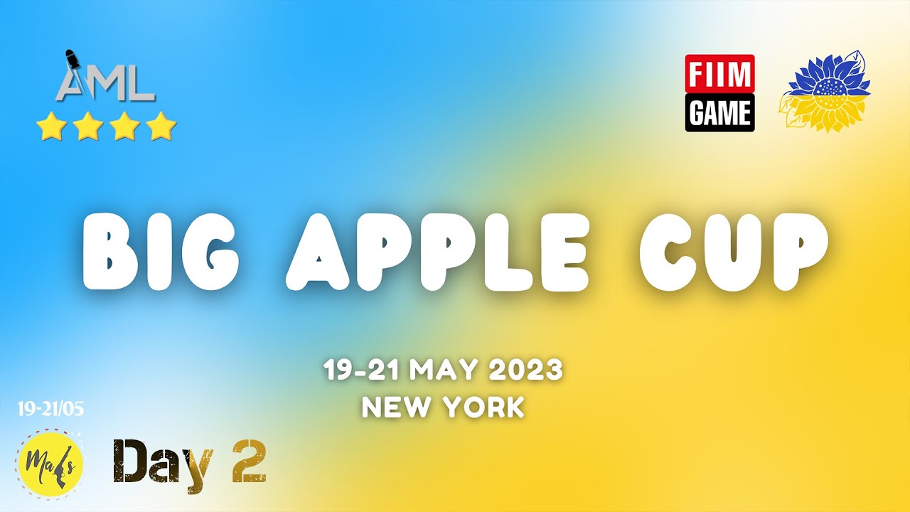 BIG APPLE CUP 2023 (NEW YORK OPEN) Day 2. Студия аналитики