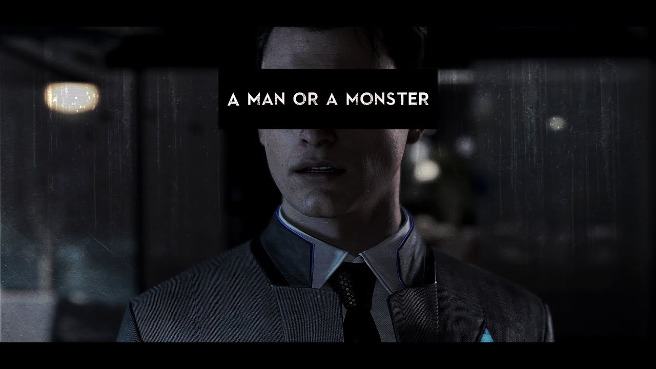 a man or a monster | connor & hank | detroit: become human