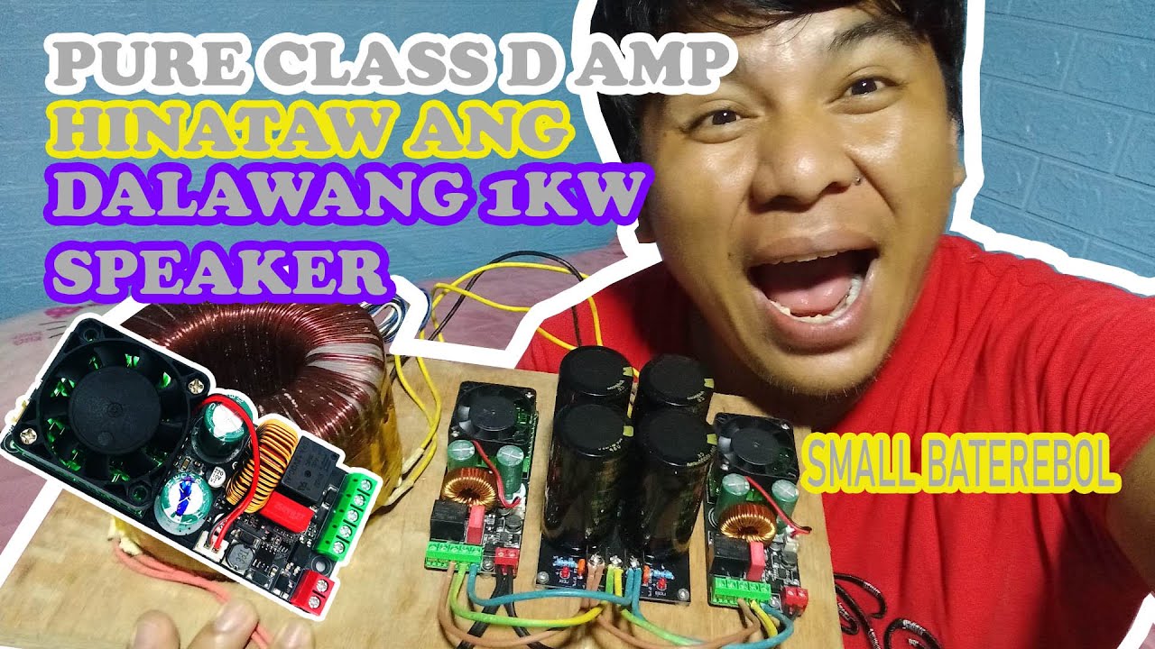 PURE CLASS D 500W POWER AMPLIFIER | IRS2092S DRIVER CHIP|SUBRANG LAKAS