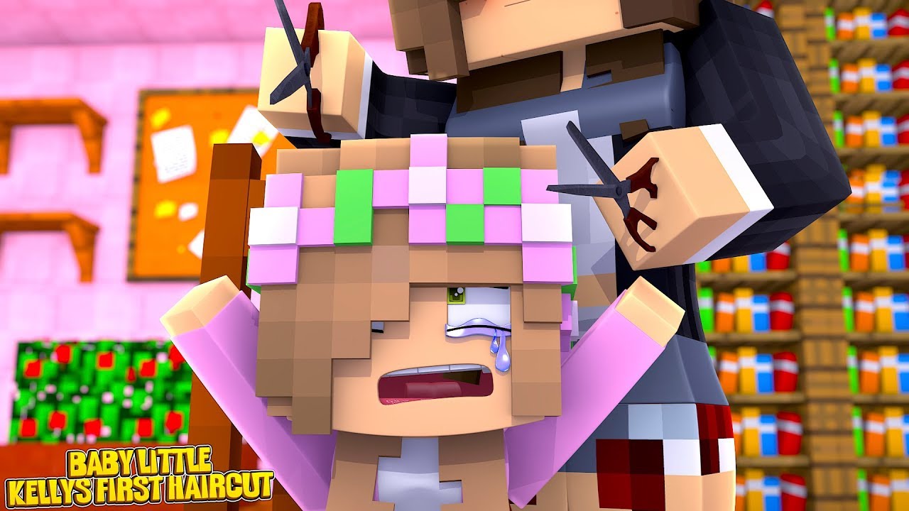ПЕРВАЯ СТРИЖКА МАЛЫШКИ КЕЛЛИ! | Minecraft Little Kelly