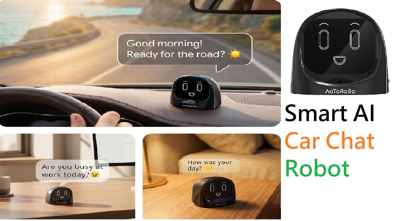 AOTOROBO ! Smart AI Car Chat Robot ! Interactive Companion Robot