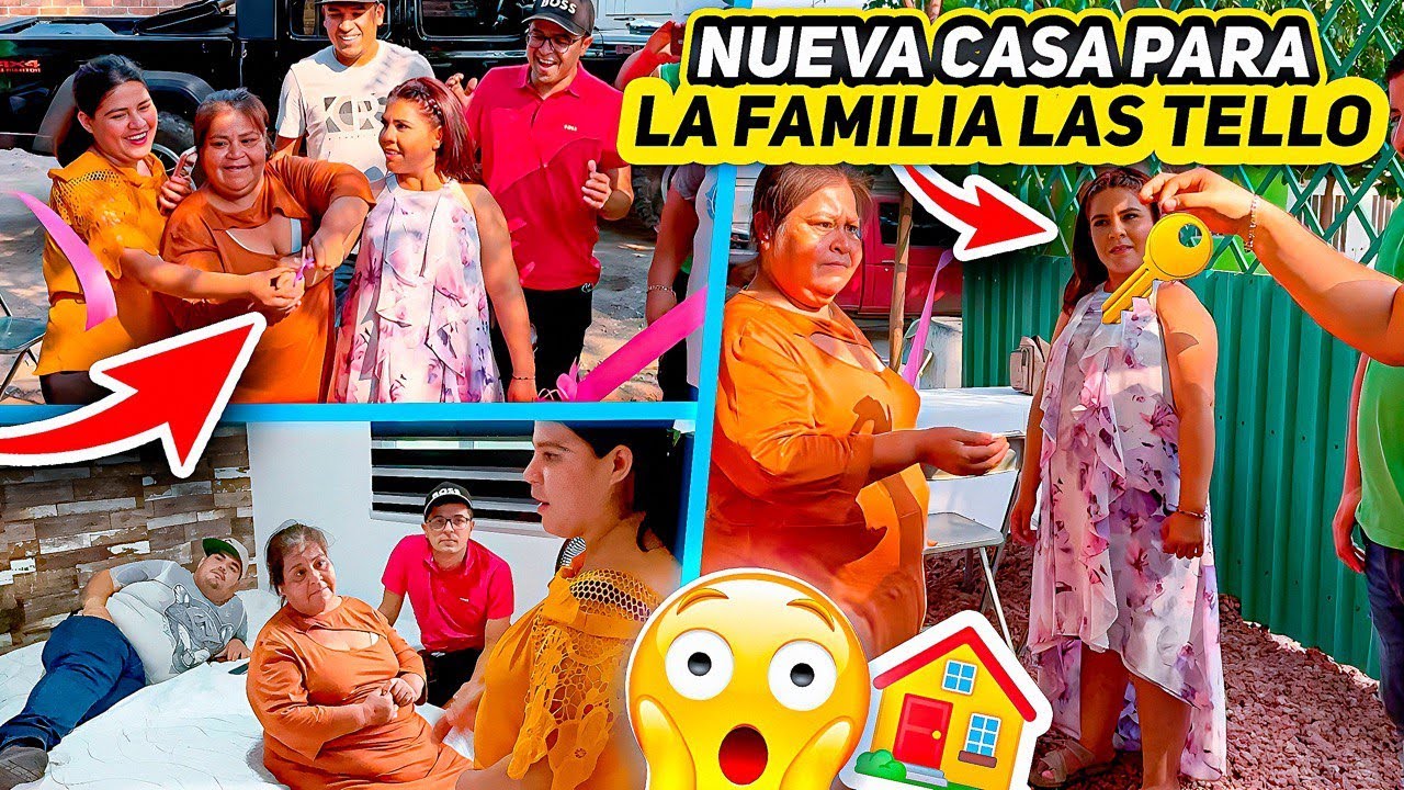 LE ENTREGAMOS CASA NUEVA A LA FAMILIA TELLO