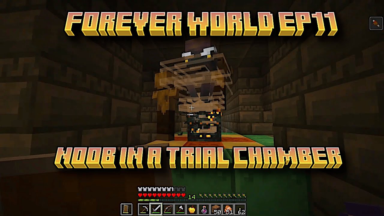 Forever World Ep11 Noob In A Trial Chamber