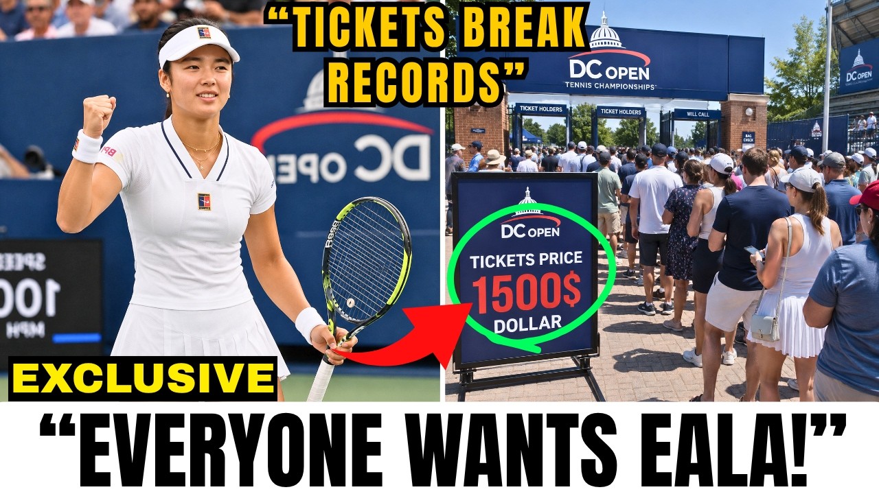 BOMBSHELL! Alex Eala Mania Hits DC Open &mdash; Ticket Prices Explode As Fans Rush In!