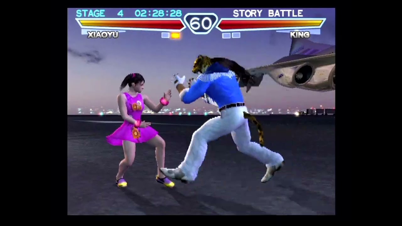 Tekken 4 (PlayStation 2) Story Battle as Xiaoyu