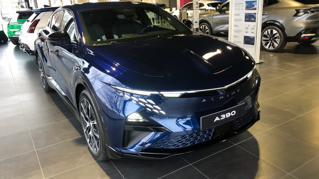 Walkaround of the Stunning 2026 Alpine A390 GT #alpine #a390gt #alpinegt #autos #carreview #french