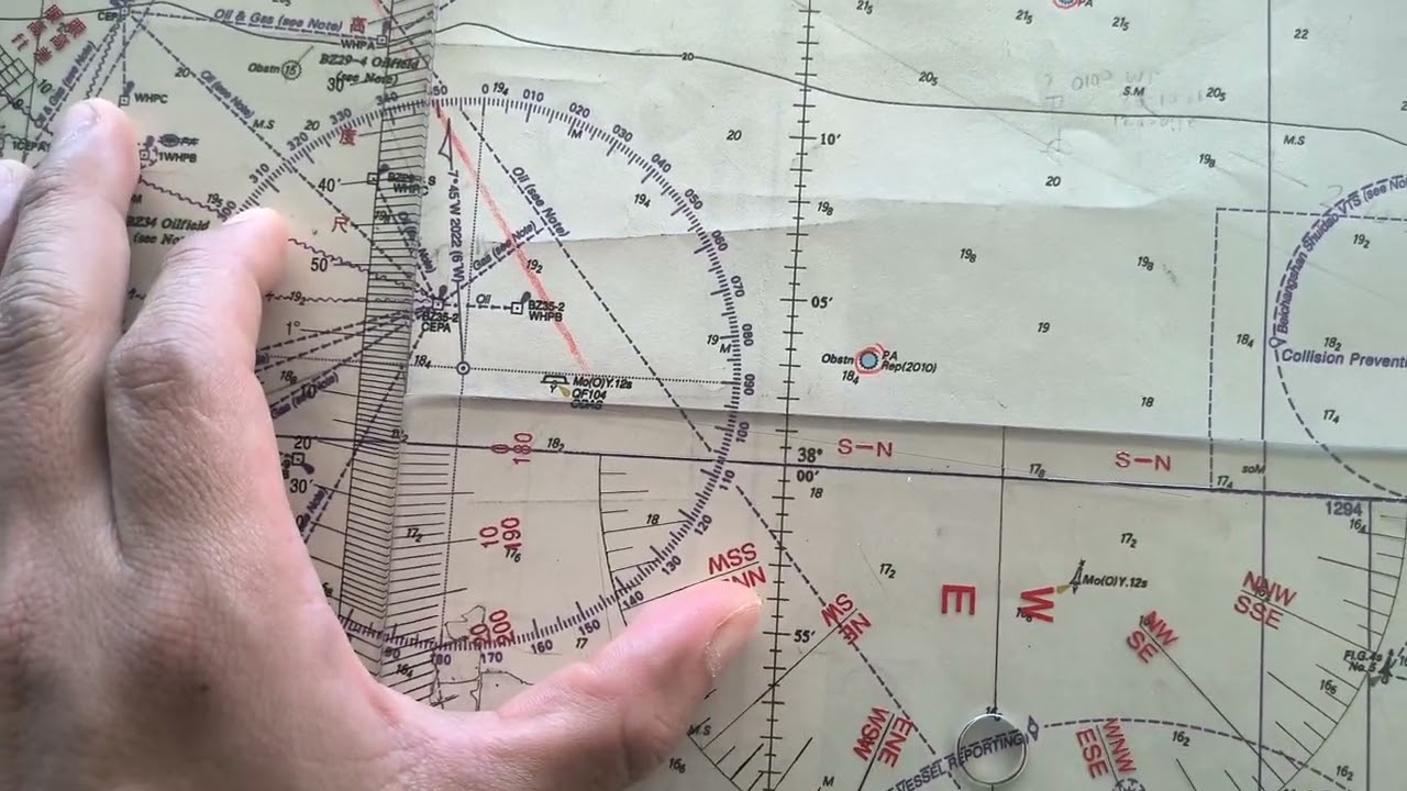GPS Coordinates Plotting on Paper Charts for Beginners (Uncut)