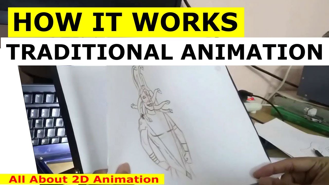 Traditional animation or cell animation_ how to do it or how it works.