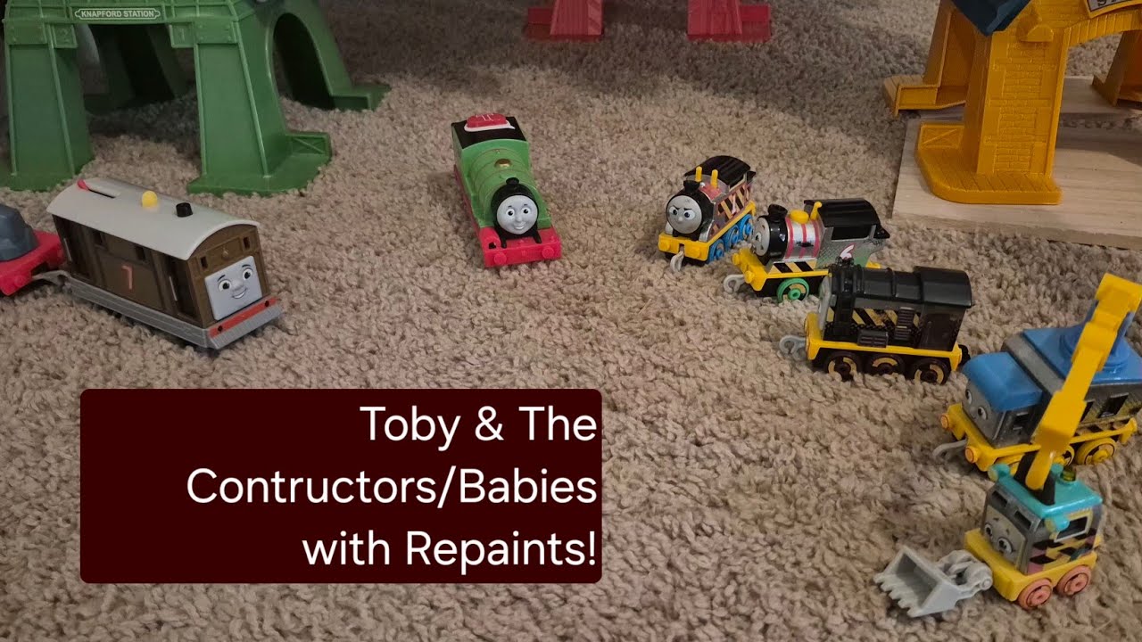 Percy's Playtime #2/Unboxing #5: AEG Toby and AEG Construction Thomas Push-alongs!