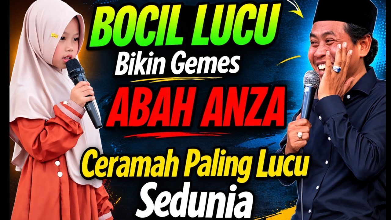 Masyaalloh !! Kaysa Bocil Lucu Bikin Gemes Abah Anza || Ceramah Terlucu KH Anwar Zahid Terbaru 2026