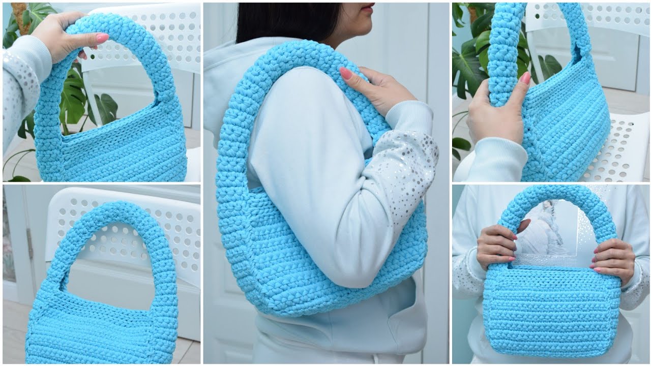 Crocheting a Life ring bag A trendy bag with your own hands in 3 hours Вяжем сумку Спасательный круг