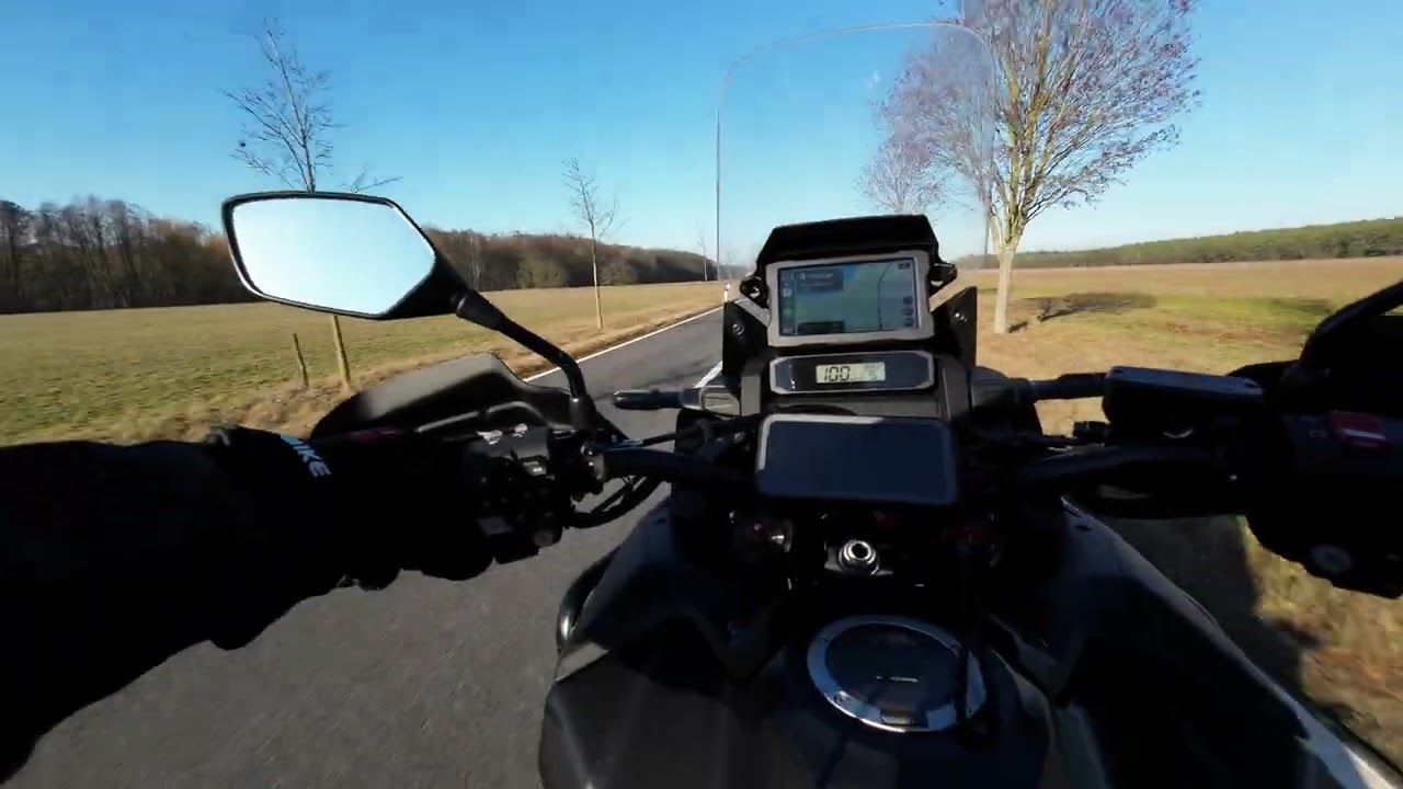 #crf1100l #motorcycle winter #ride (#enginesound only)