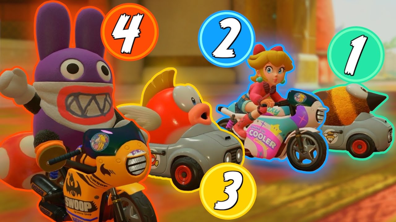 Challenging 4 Teams to EVERY Track in Mario Kart World