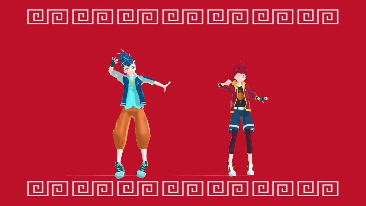 [MMD Beyblade Burst Sparking] 1 2 Fanclub Hyuga and Hikaru (Thanks for 400 subs!)