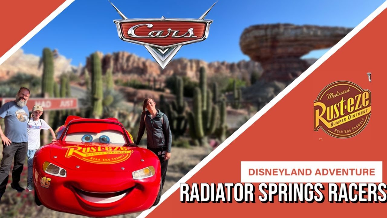 POV Radiator Springs Racers - Disneyland Adventure California
