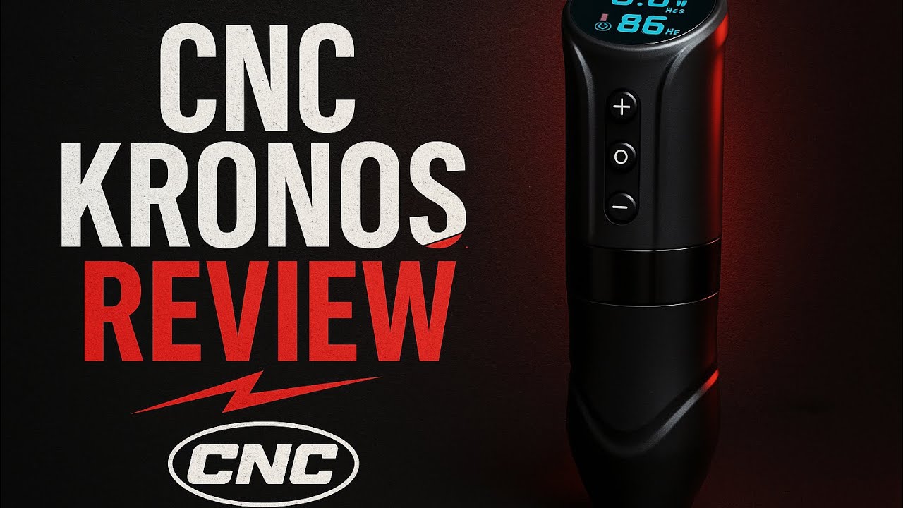 CNC Kronos Review – Best Stroke Adjustable Tattoo Machine?!