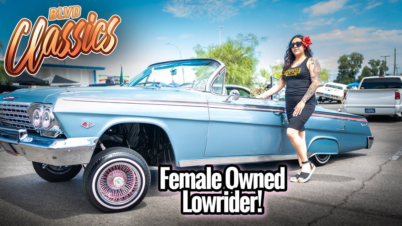 Blvd Classics: Yuliet’s 1962 Impala Convertible! Lowrider With A Female Twist! Ep.11 (Lowrider Blvd)