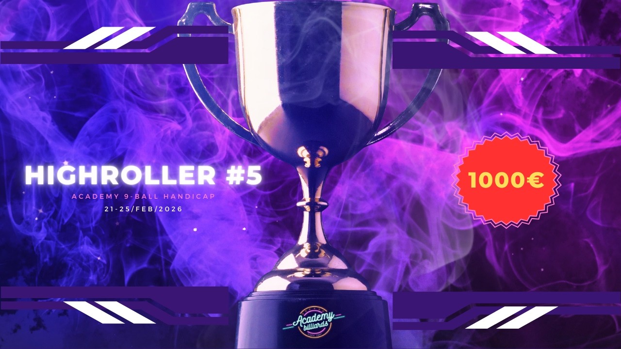 Academy Billiards Rhodes - HIGHROLLER #5 - FEB 2026 - Final Day