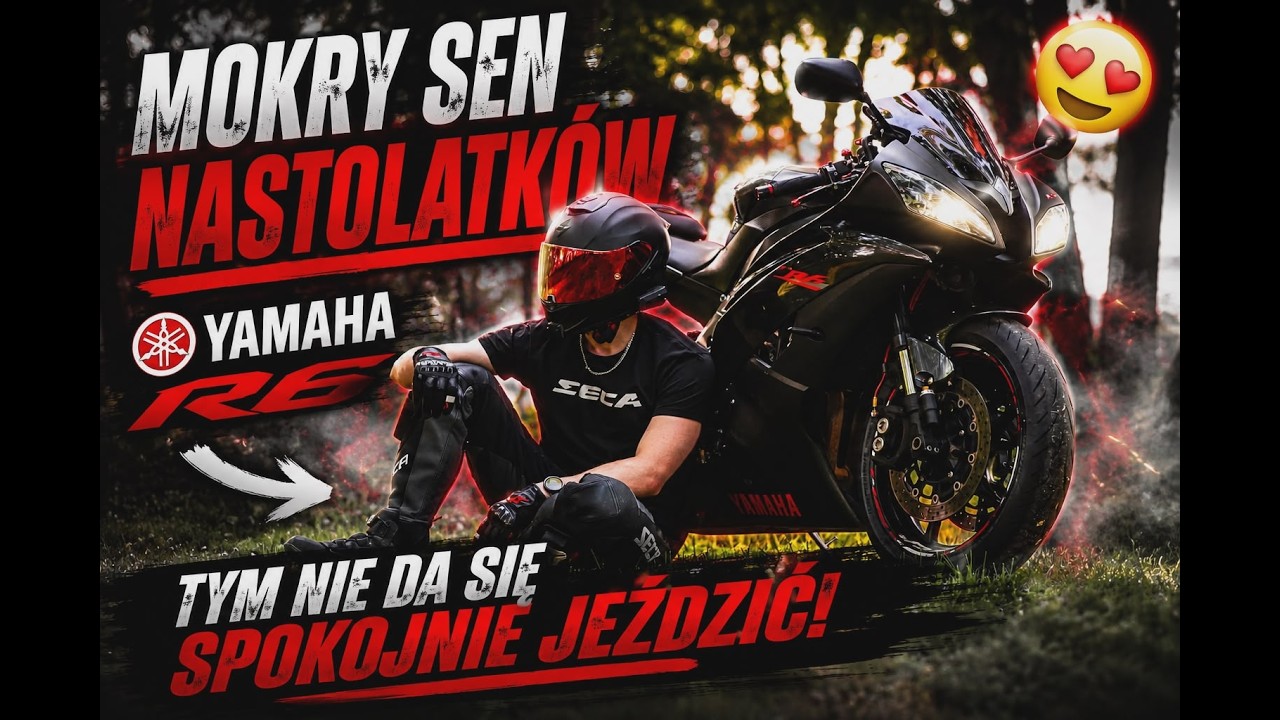 Yamaha R6 &mdash; mokry sen każdego motocyklisty? 🏍️🔥 Sport, adrenalina w czystej postacji