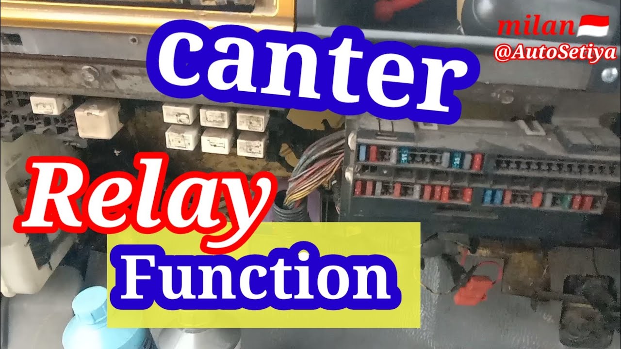 расположение и функция реле мицубиси галоп