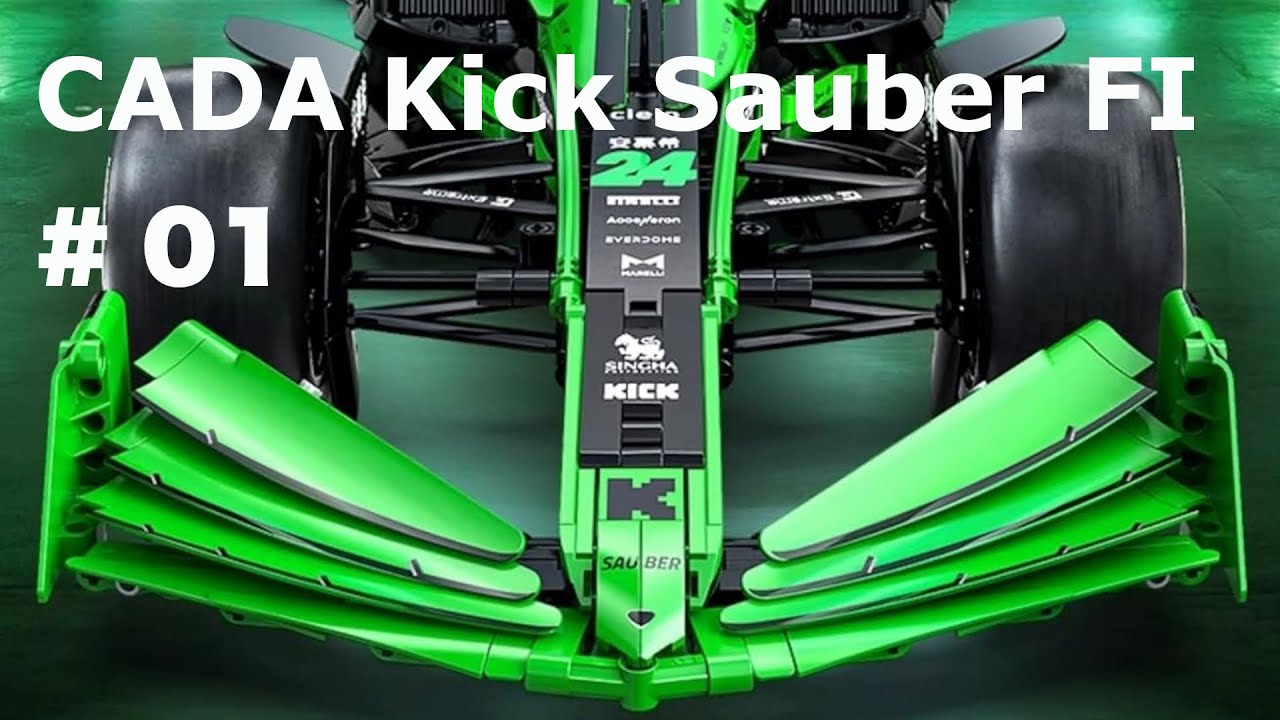 Cada Kick Sauber F1 #01 Maßstab 1:8