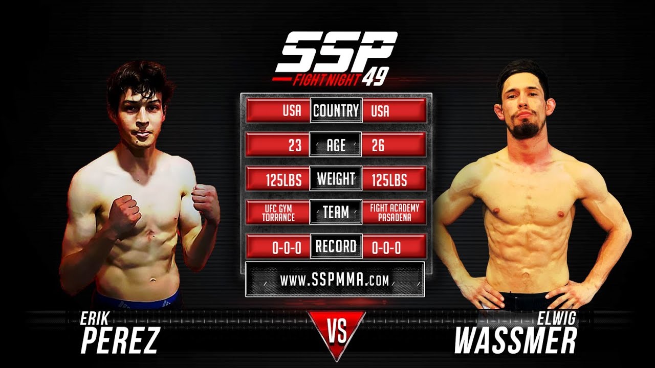 Erick Perez vs Elwig Wassmer - SSP 49