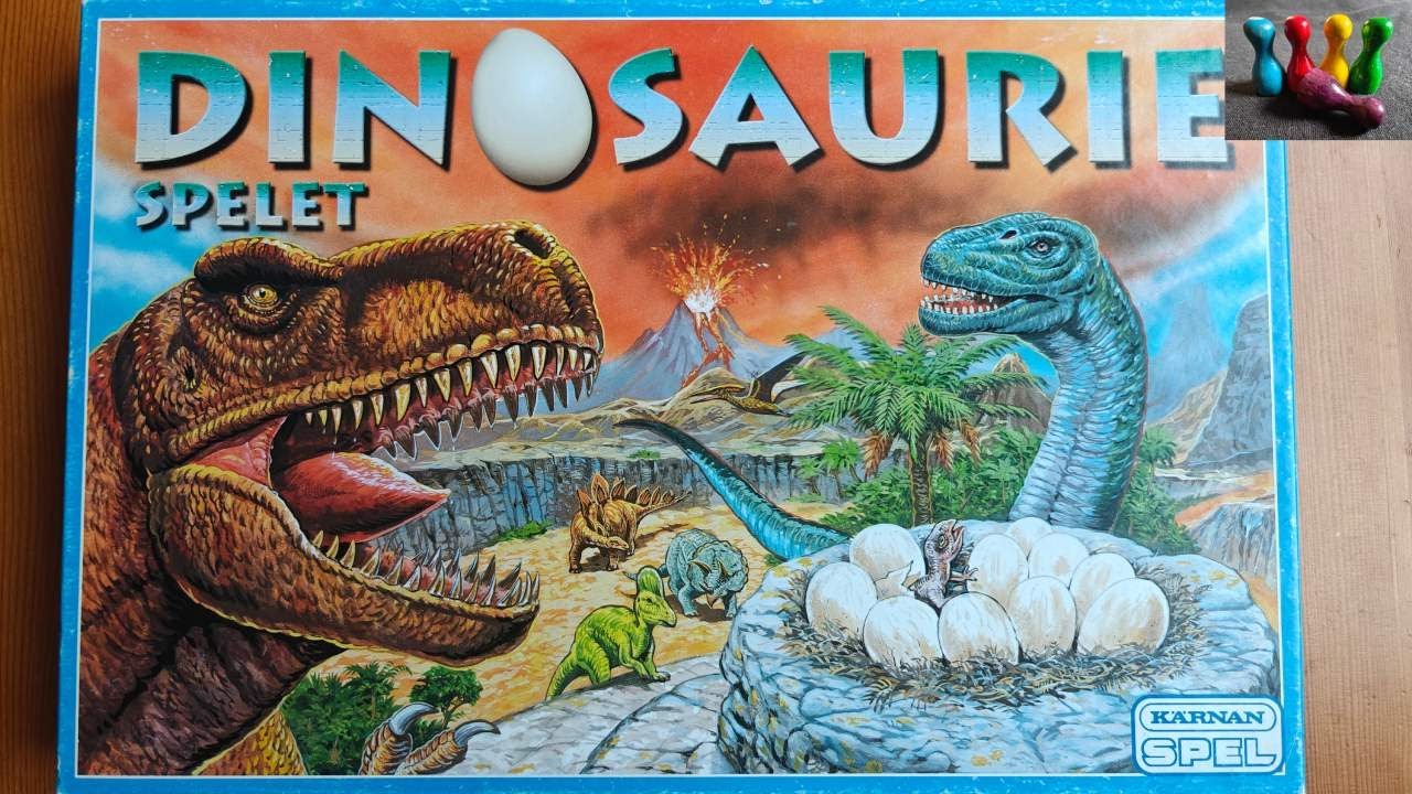 Så spelar du DINOSAURIEspelet - Regler & tips
