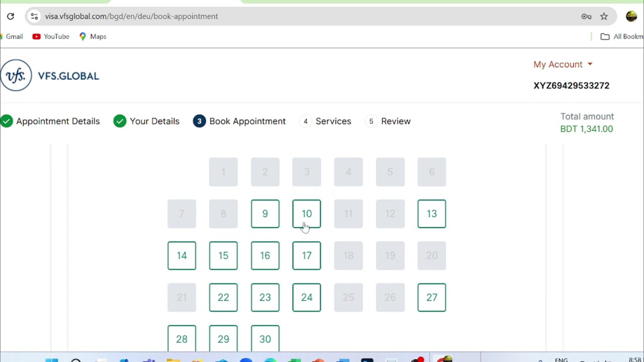 কিভাবে VFS.GLOBAL থেকে অ্যাপয়েন্টমেন্ট নিবেন? How to take an Appointment with VFS.GLOBAL? Explained.