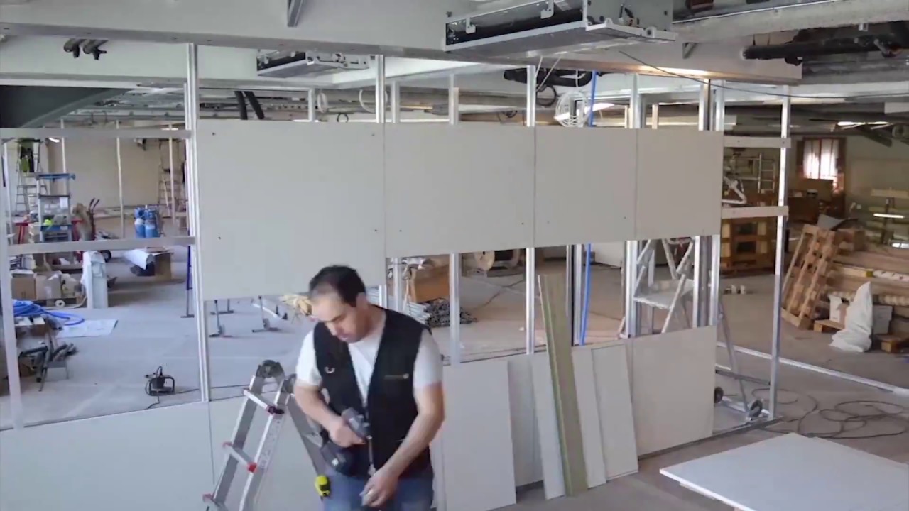 Timelapse aménagement des bureaux GE à Paris par ISG plc.