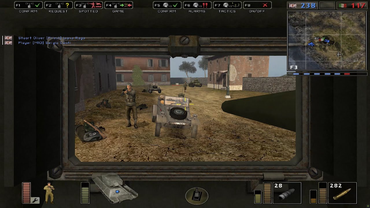 Battlefield 1942: Operation Husky gameplay (No Commentary)